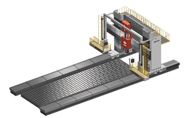 龍門鏜銑床工作臺(tái)